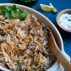 Instant Pot Lentils &amp; Rice (mujadara)