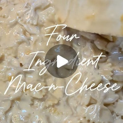 Easiest 4 ingredients mac and cheese must