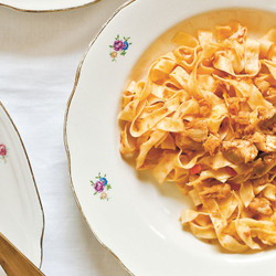 Rabbit Ragù With Tagliatelle