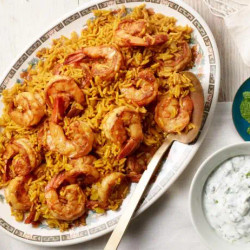 Instant Pot Shrimp Biryani