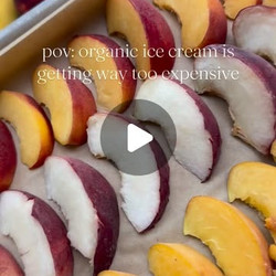 Organic "ice Cream"