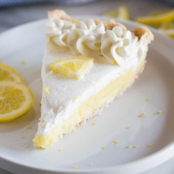 Lemon Sour Cream Pie