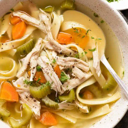 Homemade Chicken Noodle Soup (from Scratch!)