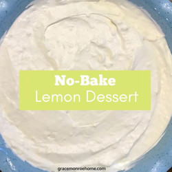 Low Carb Lemon Dessert