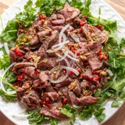 Vietnamese Beef Carpaccio (bò Tái Chanh)