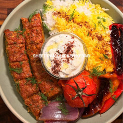 Sheet Pan Chicken Kebab