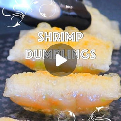 Rice Paper Shrimp Dumplings (super Crispy)