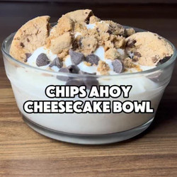 Chips Ahoy Protein Cheesecake