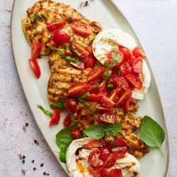 Tomato Basil Chicken With Burrata