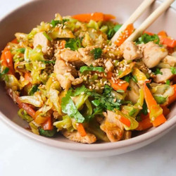 Egg Roll In A Bowl (with Chicken)