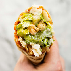Pepperoni Pizza Caesar Wraps (caesaroni Wrap)