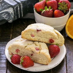 Strawberry Buttermilk Scones Recipe