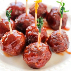 Slow Cooker Party Meatballs Recipe