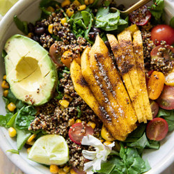 Chili Mango Zesty Quinoa Salad