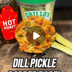 Dill Pickle Popper Bagels