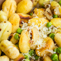Garlic Herb Butter Gnocchi