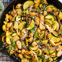 Zucchini Stir Fry