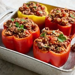 Classic Beef-stuffed Peppers