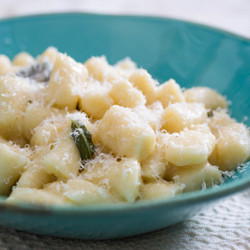 Light and Tender Potato Gnocchi with Sage-Butter Sauce