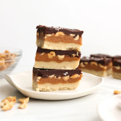 Healthy Snickers Bars