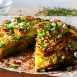 Herbed Summer Squash And Potato Torte