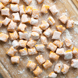 Homemade Sweet Potato Gnocchi