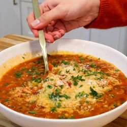 Viral Blue Zones Longevity Minestrone Soup