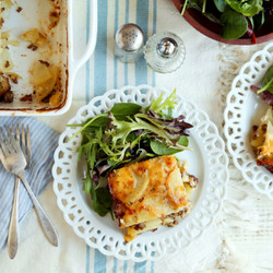 Hamburger Potato Cheese Casserole