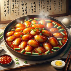 Keto Fried Tteokbokki