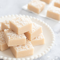 3 Ingredient Coconut Fudge
