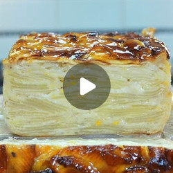 Thousand Layer Apple Cake (invisible Apple Cake)