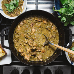 Super Easy Slow Cooker Chile Verde