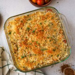 White Bean And Pesto Bake