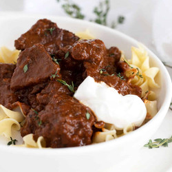 Hungarian Beef Paprikás