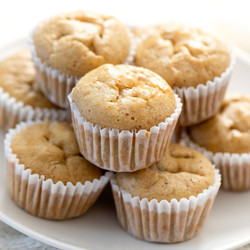 3 Ingredient Peanut Butter Muffins