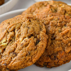 Chewy Brown Butter Banana Bread Cookies
