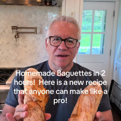 Easy Homemade Baguettes