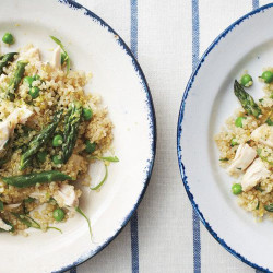 Warm Quinoa And Chicken Salad