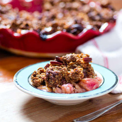 Rhubarb Crisp