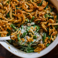 Green Bean Casserole With Fresh Green Beans (and No Canned Soup!)