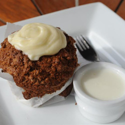 Cinnamon Cafe's Carrot Muffins