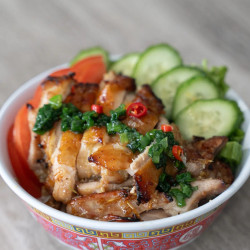 Grilled Lemongrass Chicken / Gà Nướng Sả
