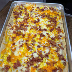 Sheet Pan Breakfast Pizza