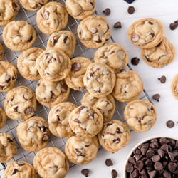 Mini Chocolate Chip Cookies