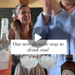 Rosé Limé Cocktail