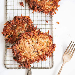 Extra Crispy Scallion Potato Pancakes