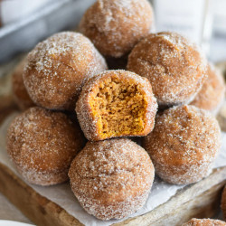 Pumpkin Churro Mini Muffins