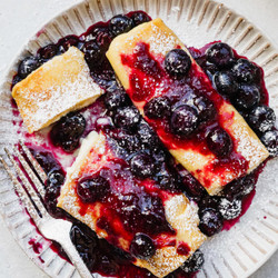 Cheese Blintz (easy Homemade Blintzes)