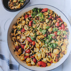 One-Pan Orecchiette Puttanesca - Ottolenghi