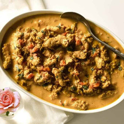 Vegetarian Butter Chicken With Soy Curls | Instant Pot Recipe